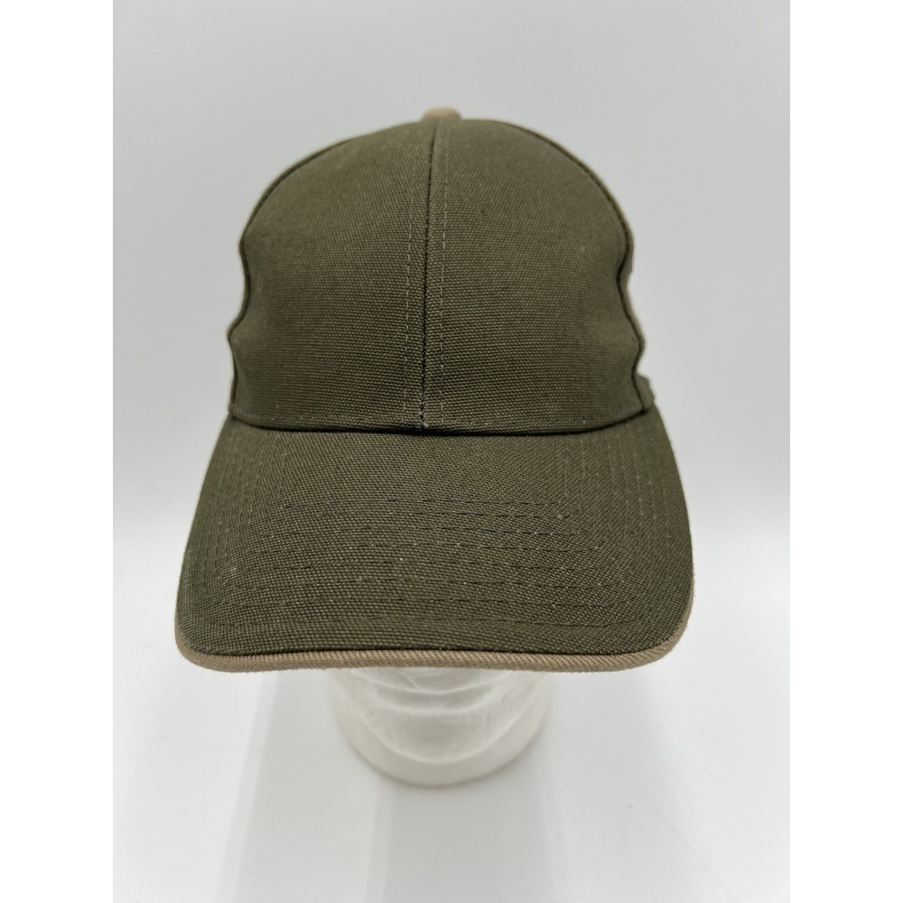 Cobra Tough Canvas Adjustable Baseball Cap Olive Green Khaki Strapback Hat